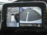 上から見下ろすようにピッタリ駐車、アラウンドビュ-モニタ-!