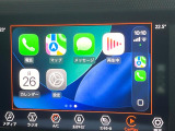 ●Apple Car Play:スマホとの有線接続で、ナビ・オーディオ再生などスマホのアプリ機能が画面でも使える便利機能です!