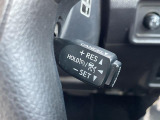 【 クルーズコントロール 】高速道路で便利な機能です!アクセルを離しても一定速度で走行ができる装備です!加速減速もスイッチ操作でOKです!//