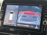 アラウンドビューモニター装備!空から見ているような映像によって不慣れな場所での車庫入れや縦列駐車等はもちろん狭い道でのすれ違いも安心していただけます♪