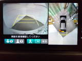 マルチビュカメラ搭載で、バックギアに入れるだけで自動でリヤカメラに切り替わります!車庫入れやバックが苦手な方にオススメ!