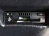 ETC車載器付きです。高速道路の料金所もスムーズに通過できます。