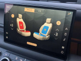 【シートヒーター&クーラー】前席では3段階で調節可能なシートヒーター&クーラーが装備されております。