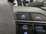 クルーズコントロール装備 アクセルを踏むことなく車速を一定キープ。高速道路も楽々走行できます。