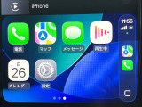 ●Apple Car Play:スマホとの有線接続で、ナビ・オーディオ再生などスマホのアプリ機能が画面でも使える便利機能です!