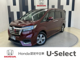 ステップワゴンスパーダが入庫しました!年式は令和3年、グレードは「e:HEVスパーダ G・EXホンダセンシング」、ボディカラーは、プレミアムディープロッソパールです!
