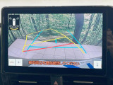 【バックカメラ】駐車時に後方がリアルタイム映像で確認できます。大型商業施設や立体駐車場での駐車時や、夜間のバック時に大活躍!運転スキルに関わらず、今や必須となった装備のひとつです!