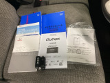 取扱説明書やメンテナンスノートもそろっています。