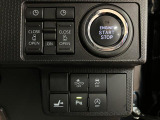 キーの差し込みが不要なプッシュボタンスタートです!その他のスイッチ類も集約されていて扱いやすいですよ♪