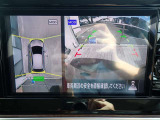 まるでお車を真上から見下ろしたかのような映像をナビに映し出してくれますので狭い駐車場でも周囲を確認する事が出来ますので非常に安心です♪