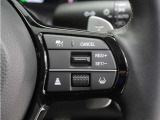 ◆アダプティブクルーズコントロール◆予め設定した車速内でクルマが自動的に加減速。前走車との適切な車間距離を維持しながら追従走行します。【LKAS】車線維持支援システムでステアリング操作を支援。