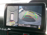 ナビ画面アラウンドビューモニター付、安心安全、全方向、上から見えます。運転が苦手な方安心です。