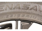 155/65R14    車両装着標準タイヤサイズです。 タイヤのご相談も石川トヨペットカローラにお任せください