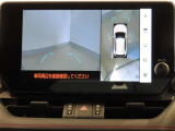 パノラミックビューモニター付きです。全方向の確認ができて安心です。