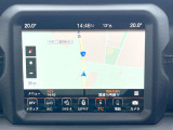 ●JEEP純正ナビ:一体感のあるナビは、高級感ある車内を演出してくれます。Bluetooth再生などオーディオ機能も充実しておりますので、運転もより楽しめます♪