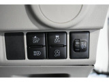 各種スイッチ。運転席から操作設定可能です。