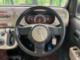 ステアリングも使用感が少なく、きれいな状態となっております♪
