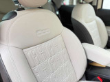シートバックにはFIATのモノグラム