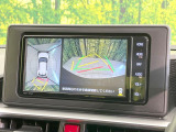 【パノラミックビューモニター】専用のカメラにより、上から見下ろしたような視点で360度クルマの周囲を確認することができます☆死角部分も確認しやすく、狭い場所での切り返しや駐車もスムーズに行えます。