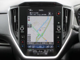11.6インチのセンターインフォメーションディスプレイ装備!ナビ・オーディオ・空調コントロール・車両等々、多岐にわたる情報の表示と切り替えが可能です!表示はナビ地図です。
