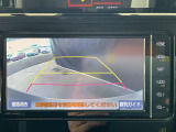 バックビューモニター映像。