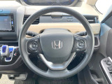 【ステアリングスイッチ】運転中、前方から目線をそらすことなく、オーディオ等の操作が可能な便利機能!安心&快適なドライブを演出してくれます♪