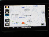 純正9インチメモリーナビ(MM520D-L)装備しております!ハンドルのスイッチにてボリューム等の操作が可能です♪