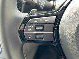 ステアリングにオーディオ調節可能なスイッチが装備されていますので運転中でも視線をそらさずにオーディオの調節が可能です!