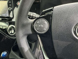 ステアリングスイッチ装備!運転しながら手元でオーディオの操作などができます。