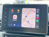 ●Apple Car Play:スマホとの有線接続で、ナビ・オーディオ再生などスマホのアプリ機能が画面でも使える便利機能です!