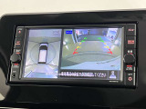 上から丸見えアラウンドビューモニター付きです。