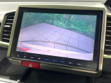 【バックカメラ】駐車時に後方がリアルタイム映像で確認できます。大型商業施設や立体駐車場での駐車時や、夜間のバック時に大活躍!運転スキルに関わらず、今や必須となった装備のひとつです!