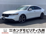 【アコード】のハイブリッド車が入庫しました。当社デモカーです。整備記録簿や取扱説明書なども勿論揃っています。使用状況などもハッキリしている車両は安心してお乗り頂けます。