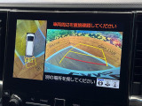 【パノラミックビューモニター】専用のカメラにより、上から見下ろしたような視点で360度クルマの周囲を確認することができます☆死角部分も確認しやすく、狭い場所での切り返しや駐車もスムーズに行えます。