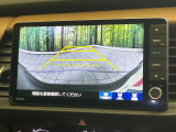 【バックカメラ】駐車時に後方がリアルタイム映像で確認できます。大型商業施設や立体駐車場での駐車時や、夜間のバック時に大活躍!運転スキルに関わらず、今や必須となった装備のひとつです!