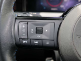 便利なステアリングスイッチ装備です。