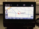ナビゲーションはフルセグTV、インターナビ対応のGathers純正メモリーナビを搭載しています。Bluetoothオーディオ機能がありますので、スマートフォンなどの音楽も再生できます。