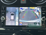 上から丸見えアラウンドビューモニターで車庫入れも安心楽々です!夜間でも綺麗に映ります。