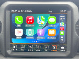 ●Apple Car Play:スマホとの有線接続で、ナビ・オーディオ再生などスマホのアプリ機能が画面でも使える便利機能です!