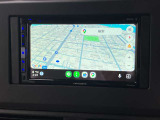 Android Autoの場合はこのようにGoogleマップを表示することができます!