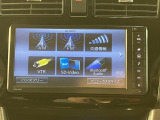 Bluetooth対応DVD再生7インチフルセグナビ TV画像のきれいなフルセグTV、CD、DVD、AM/FMラジオも視聴できますスマホでのハンズフリー通話ができます。専用アプリでスマホ連携も可能