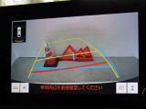 バックガイドモニターを装備しています、車庫入れもラクラクです。