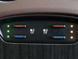 シートヒーターに加えてシートベンチレーションも搭載。寒い時期も暑い時期も快適に過ごせます。