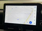 【10.5インチナビ】高級感とインパクトのある大画面ナビを装備。各種オーディオ操作はもちろん、スマホ連携もできる利便性の高いナビです♪