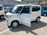ドア開口部は広々としているので乗り降りしやすいです♪