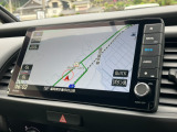 純正9インチインターナビ付きでフルセグ・DVD再生・Bluetoothなど付いてとても便利な車両です♪