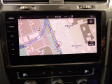 Volkswagen純正インフォテイメントシステムDiscoverPro、9.2インチフレームレス、タッチスクリーンナビゲーション装着