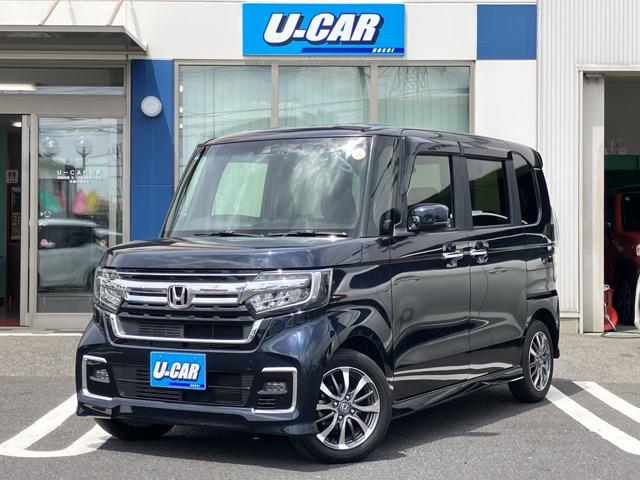 N-BOXカスタム L ナビ・Bカメラ・パワスラ・前後ドラレコ・E