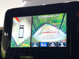 【全方位モニター用カメラ】専用のカメラにより、上から見下ろしたような視点で360度クルマの周囲を確認することができます☆死角部分も確認しやすく、狭い場所での切り返しや駐車もスムーズに行えます。