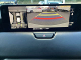 360度ビューモニターです。前後左右の安全を確認できます。